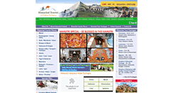 Desktop Screenshot of himachaltourist.com